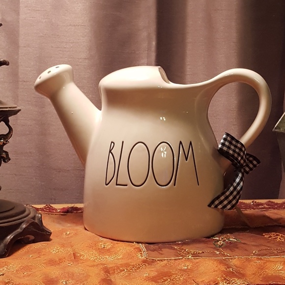 Rae Dunn Watering Can Bloom Pitcher - Picture 2 of 4